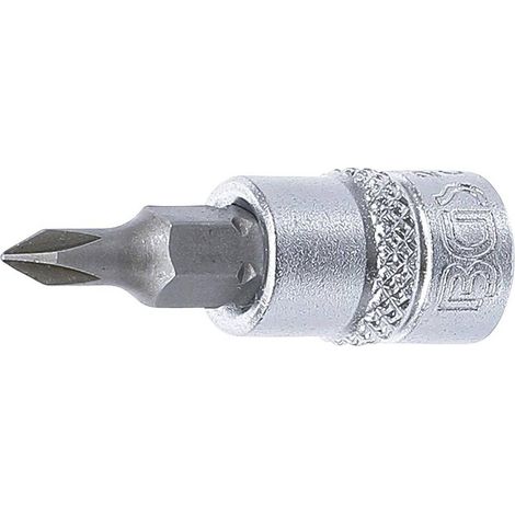 Douille à Embouts 6,3 mm (1/4) Cruciforme PH0 - Précision et Compatibilité, Acier - D-Work (1/5)