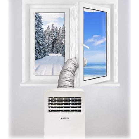 Optimea – Manchon isolant universel MANISO pour gaine climatiseur mobile – Adaptable jusqu’à 16 cm de diamètre – Isolation thermique efficace jusqu’à 150 cm (1/2)