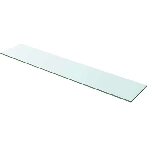 Maison Exclusive - Regalböden 2 Stk. Glas Transparent 100x20 cm (1/4)