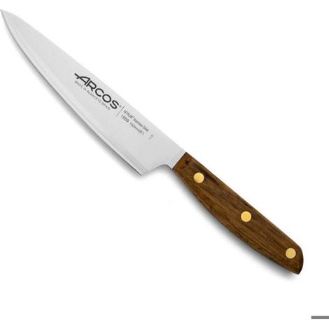 Couteau de Cuisine - - Nordika - Lame 16 cm - Acier Inoxydable Nitrum® - Manche en Bois Ovangkol (1/5)