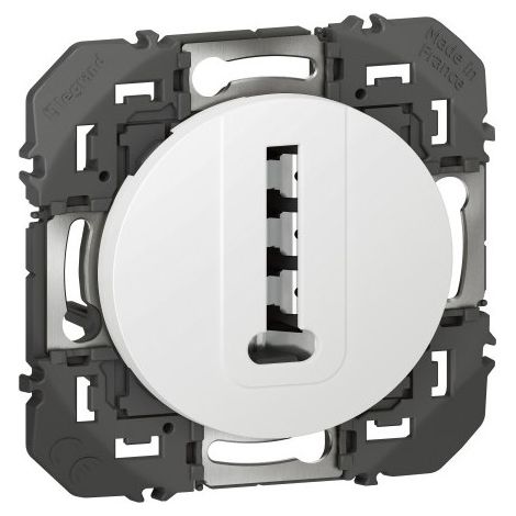 Legrand 600368 Legrand Dooxie White T-shaped Phone Jack