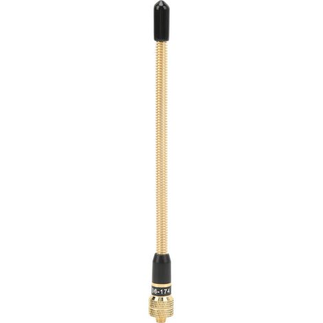 Talkie-walkie avec antenne à ressort en or SMA-FeMale, VHF 136-174MHz, radio bidirectionnelle compatible avec BAOFENG UV-5R. (1/5)