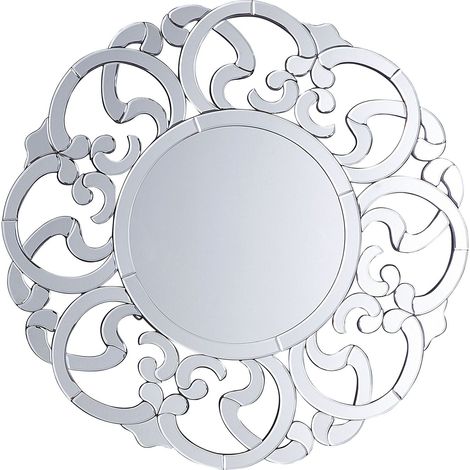 Wall Mirror MORNAIX 70 cm 70 cm Silver (1/5)