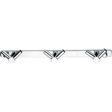 Nimco Bormo porte-serviettes de salle de bain 3x2 crochets BR 11106-26 (1/3)
