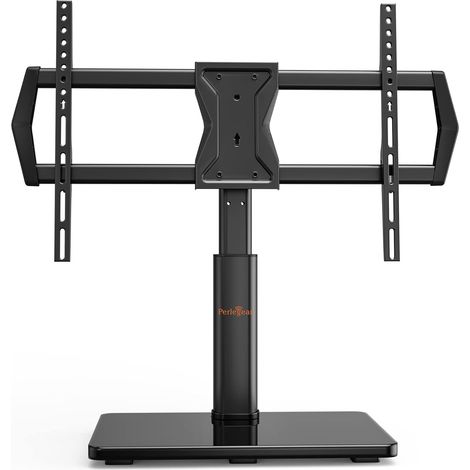 Support TV sur Pied TV Universel Pivotant pour TV de 37 à 65/70 Pouces Plats ou Incurvés TVs avec Réglage en Hauteur et Stable - Charge Max 45kg VESA 600x400 mm (1/5)