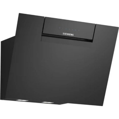 Dekorative, schräge dunstabzugshaube (60 cm), 427 m³/h, schwarz - Siemens - LC67JFN60