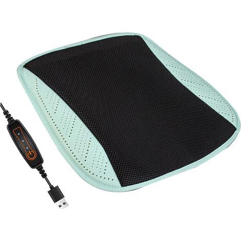 Tapis de refroidissement USB avec 8 ventilateurs intégrés pour un meilleur mouvement de l'air et un meilleur confort pendant les trajets par temps chaud (1/5)
