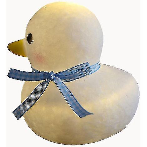 Veilleuse canard mignonne en vinyle, petite lampe de nuit de dessin animé