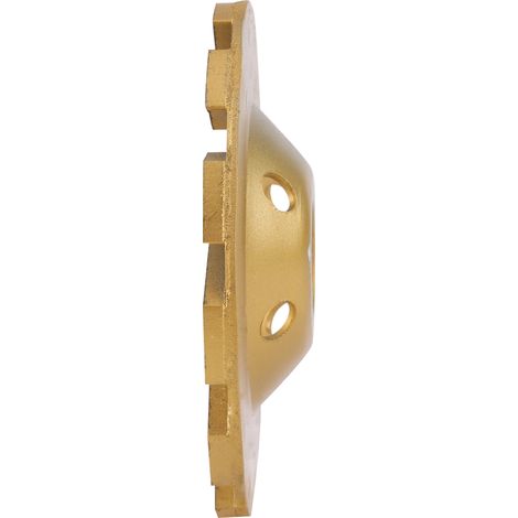 10 cm Diamantsegmentschleifscheibe mit 6 Löchern für Marmor, Beton und Stein (1/5)