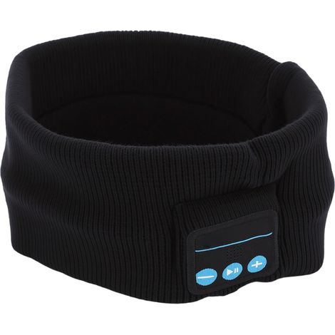 Bandeau Bluetooth de sport sans fil pour écouter de la musique et dormir, avec son stéréo, idéal pour l'entraînement et la course à pied. Écouteurs Bluetooth sans fil pour le sommeil et le sport. (1/5)