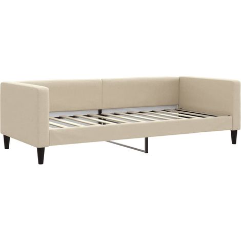 Maison Exclusive - Letto da Giorno Crema 90x200 cm in Tessuto (1/5)