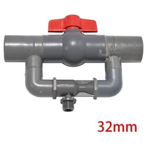 Injecteur d'engrais automatique Venturi 32 mm Interrupteur Filtre Tuyau d'eau Dispositif d'irrigation Accessoires d'arrosage de jardin (1/5)