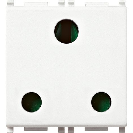 VIMAR - 14218 Presa SICURY 2P+T 16A inglese bianco