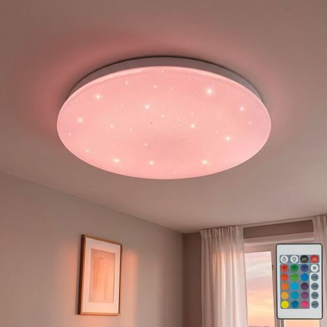 GLOBO Plafoniera Metallo Bianco, Rgbw Led (1/5)