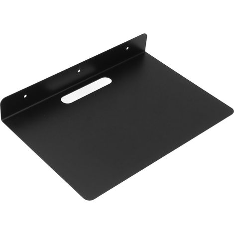 Étagère murale AV en aluminium épaissi pour projecteur routeur box TV support robuste et design moderne (1/4)