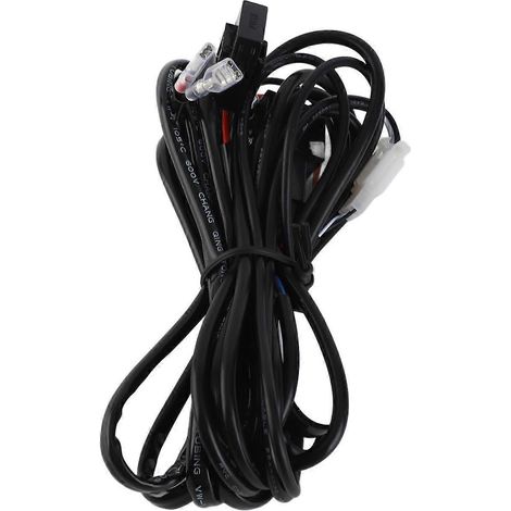 LED-Lichtleisten-Kabelbaum-Set 300W 16 AWG Universal-LED-Kabelbaum mit 12V 40A Relais Ein/Aus