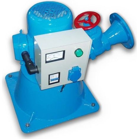 Micro hydro turbine électrique 1500W 220V hautes eaux - Hauteur d'eau 13- 15m, débit d'eau 12-18 l/sec