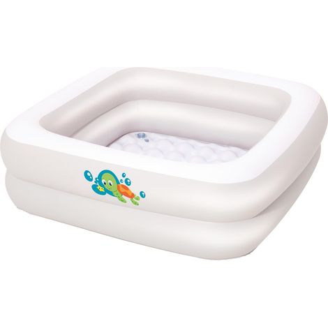 Aufblasbare Badewanne 86x86x25 cm weicher Boden Bestway 51116