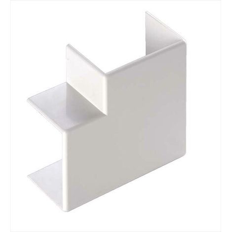 Angolo Piano Per Minicanale Dim. 22X10 Bianco (Elettrocanali Cod. Ecap2210B)