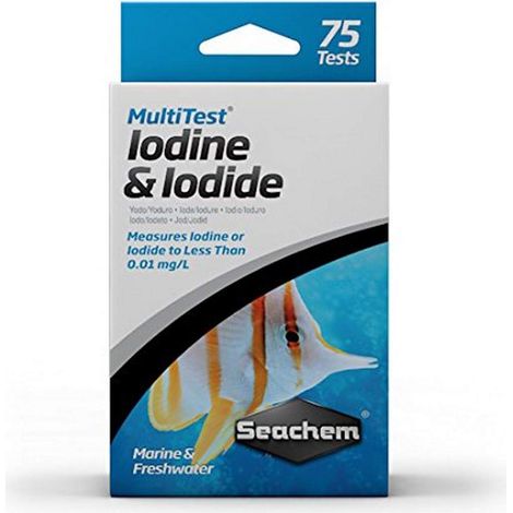 Seachem Multitest Iodine e Iodide