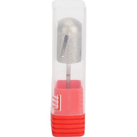 Lime ronde en acier inoxydable pour perceuse à ongles, tête de polissage et ponçage des callosités, cors et peau craquelée des pieds. (1/5)