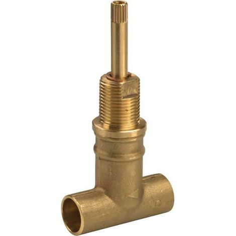Llave Control Soldar Sin Mando Unicap  Medidas  Accesorios Fontanería: 18