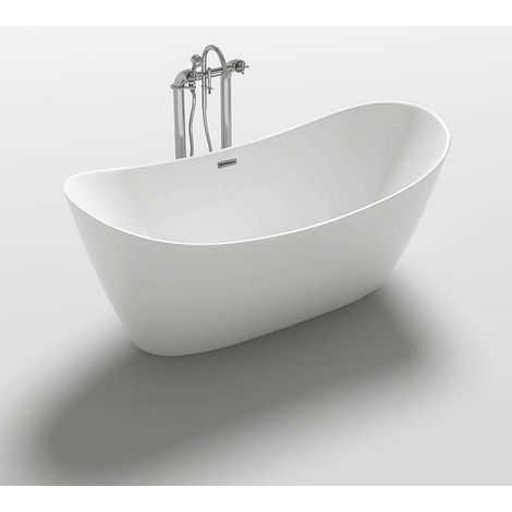 Home Deluxe - Bañera exenta OVALO 170 x 80 cm