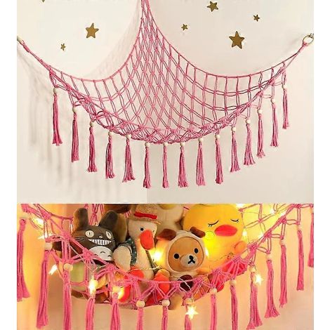 Filiyano-Hamac de rangement pour peluches avec lumière LED (1/5)