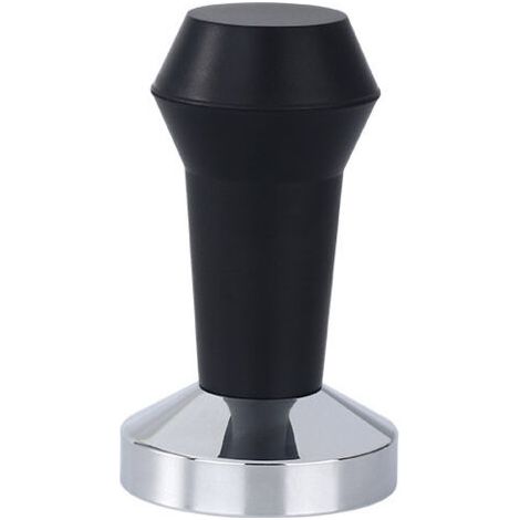 Sollbry Tamper à Café 51mm, Tasseur Café avec Noir Silicone, Tamper Acier Inoxydable, Barista Espresso Tamper, Barista Accessoires, Café à Base Plate en Acier Inoxydable (1/5)