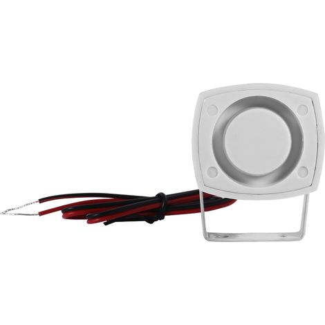 Mini-klaxon filaire puissant pour système d'alarme de sécurité domestique et automobile, 110 dB, 12 V CC (1/5)