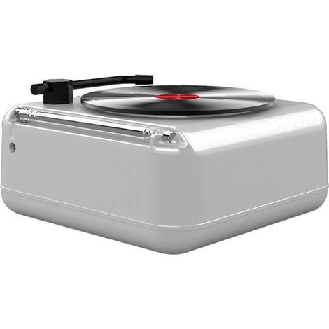 Platine vinyle portable avec haut-parleur intégré. platine vinyle classique