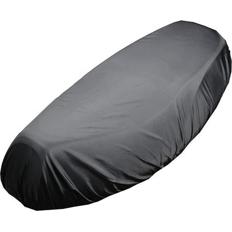 Motorcycle Seat Covers,Universal Motorcycle Seat Covers Oxford Cloth Waterproof Outdoor Sunscreen Motorbike Seat Cover Elastic Seat Protector,Black XL (1/5)