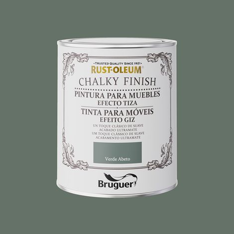 Farbe bruguer Chalky Finish grün matt 1 Komponente