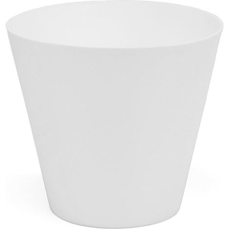 Pot rond conique Ø 32cm - Blanc