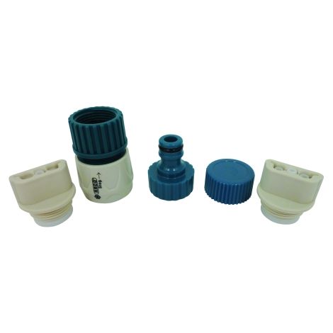 Kit raccords tuyau 3 voies arroseur souple