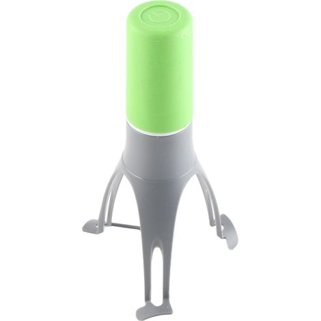 Fouet triangulaire en plastique, mini fouet semi-automatique, ustensile de cuisine, vert (1/5)