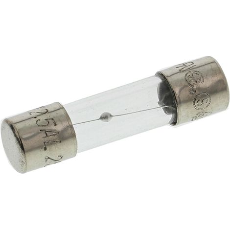 Cartouche fusible RS PRO, 2.5A, 5 x 20mm, Type T, 250V c.a.
