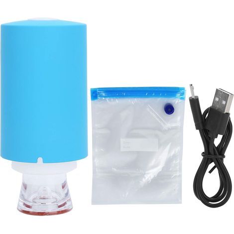 USB portatif électrique de Pompe de scellant sous Vide Rechargeable pour Le séchage de vêtements de Stockage de Nourriture à la Maison (1/5)