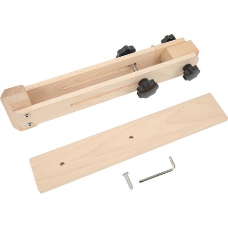 Nähstaffelei aus Leder, 180° verstellbar, Buchenholz (für DIY-Projekte)