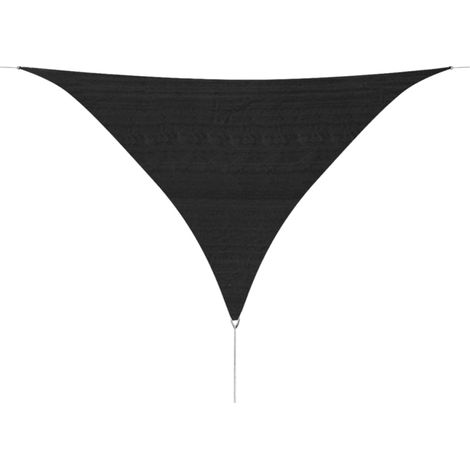 Ombrellone triangolare in HDPE 3,6 x 3,6 x 3,6 m antracite 020008592 (1/4)