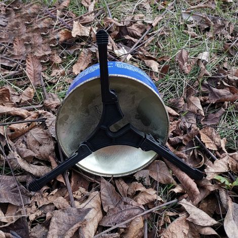 Gastankhalterung für Camping, tragbar, faltbar, als Basis für Gastanks – ideal für Outdoor-Aktivitäten und Grillen. (1/5)