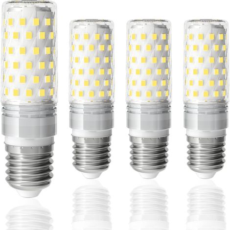 Ampoule E27 Maïs, 10W Ampoules LED Équivalent 130W Halogène, 1510LM Ampoule LED E27 Blanc Froid 6000K, Gros Culot à Vis pour Lustre, AC 220-240V, Non Dimmable, Lot de 4