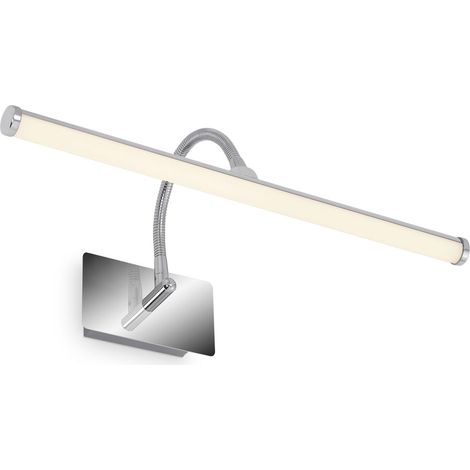 LED Spiegelleuchte, chrom, 1xLED-Platine/5,5W
