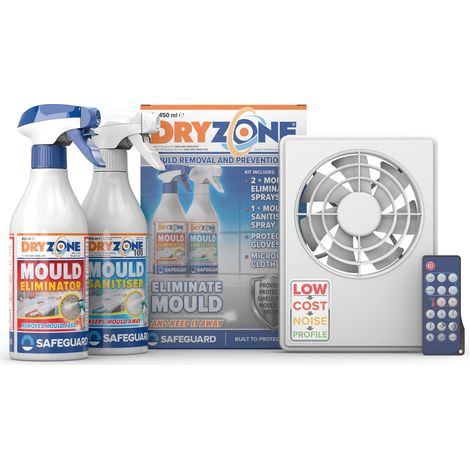 Dryzone dMEV Fan & Mould Remover & Prevention Kit
