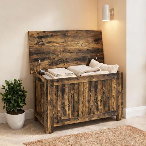 Armoire de rangement en MDF 81 x 40 x 46 cm (1/5)