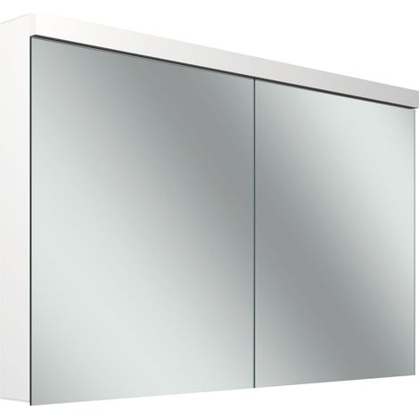 Schneider LOW plus LED armoire de toilette, 2 portes 60/60cm, (1/5)