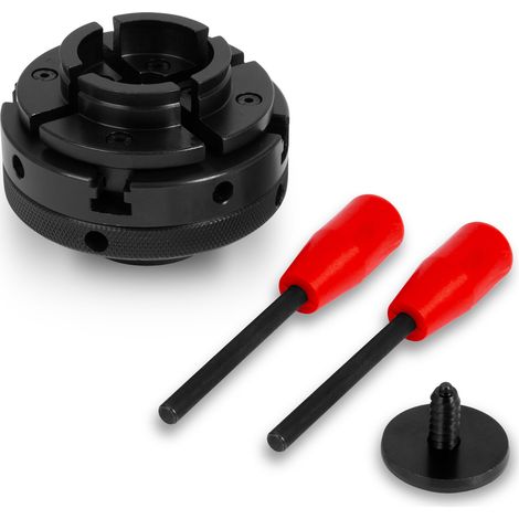 Mandrin tour 4 mors Ø100mm auto-centrant filetage M33x3,5 – EBERTH (1/5)