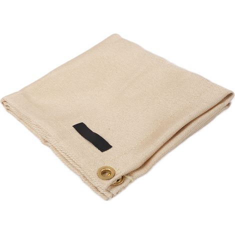 Tapis résistant au feu pour barbecue, protection thermique pour feux de camp et sorties en plein air (1/5)