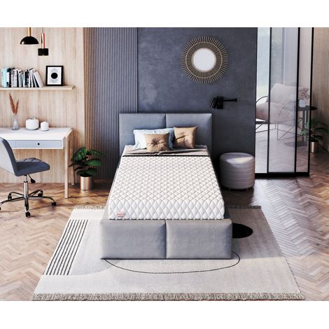Matelas BRESSO en Mousse HR - Mi Ferme - Epaisseur 10 cm (1/5)