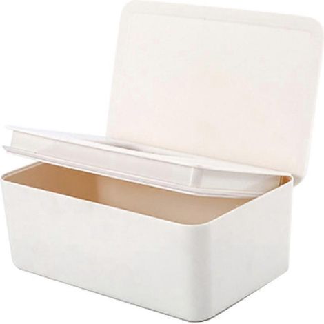 Feuchttücherbox mit Tischverschluss, Babytücher-Spender, Serviettenaufbewahrungsbehälter mit Deckel (1/5)